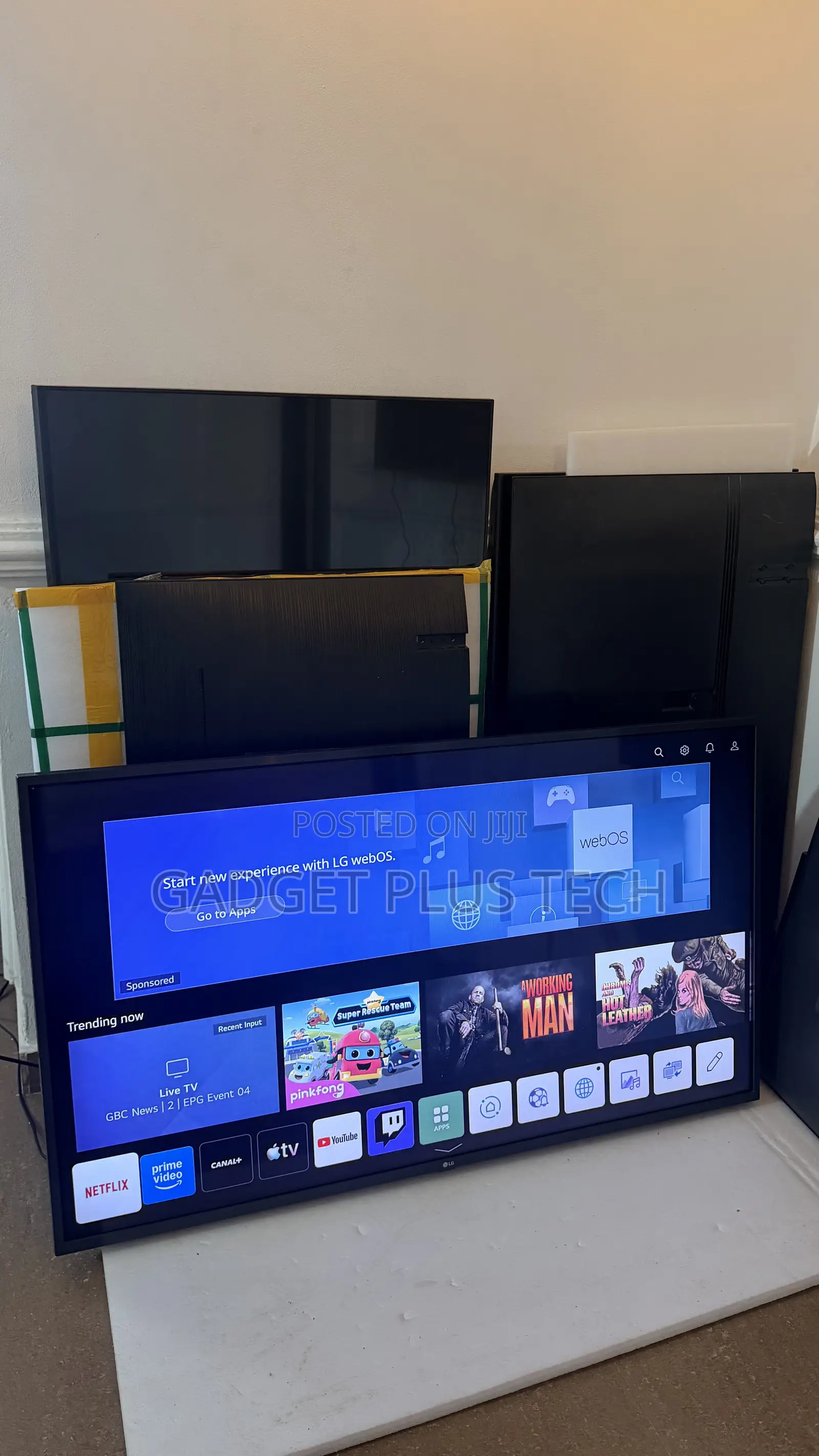 Home Used 55” LG ThinQ Ai UHD Smart TV (2021/22 Model)
