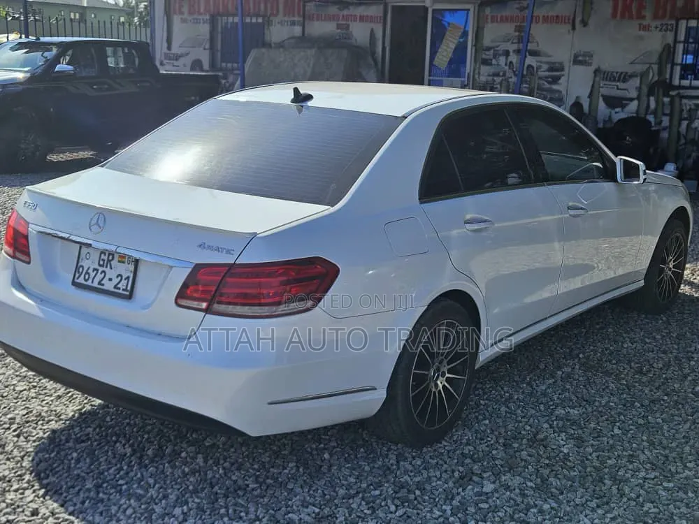 Mercedes-Benz E350 2014 White
