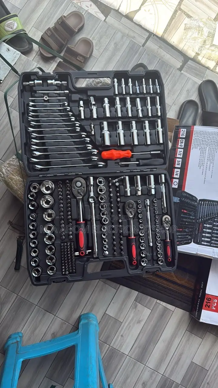 216 PCS Professional Mechanical Tools Box