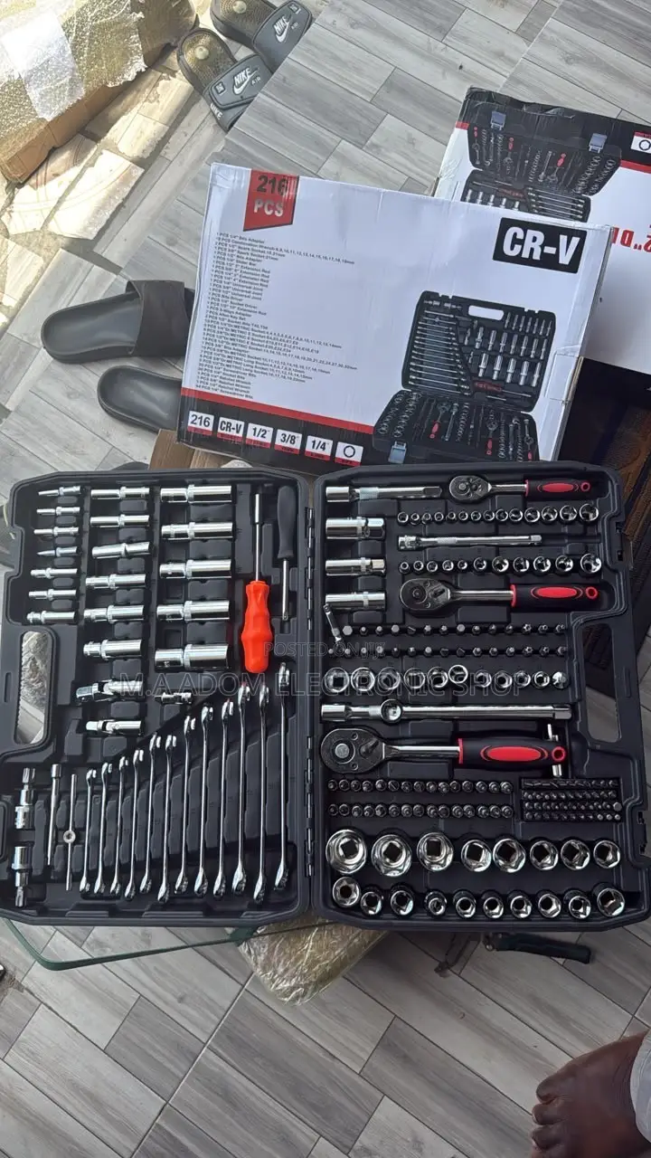 216 PCS Professional Mechanical Tools Box