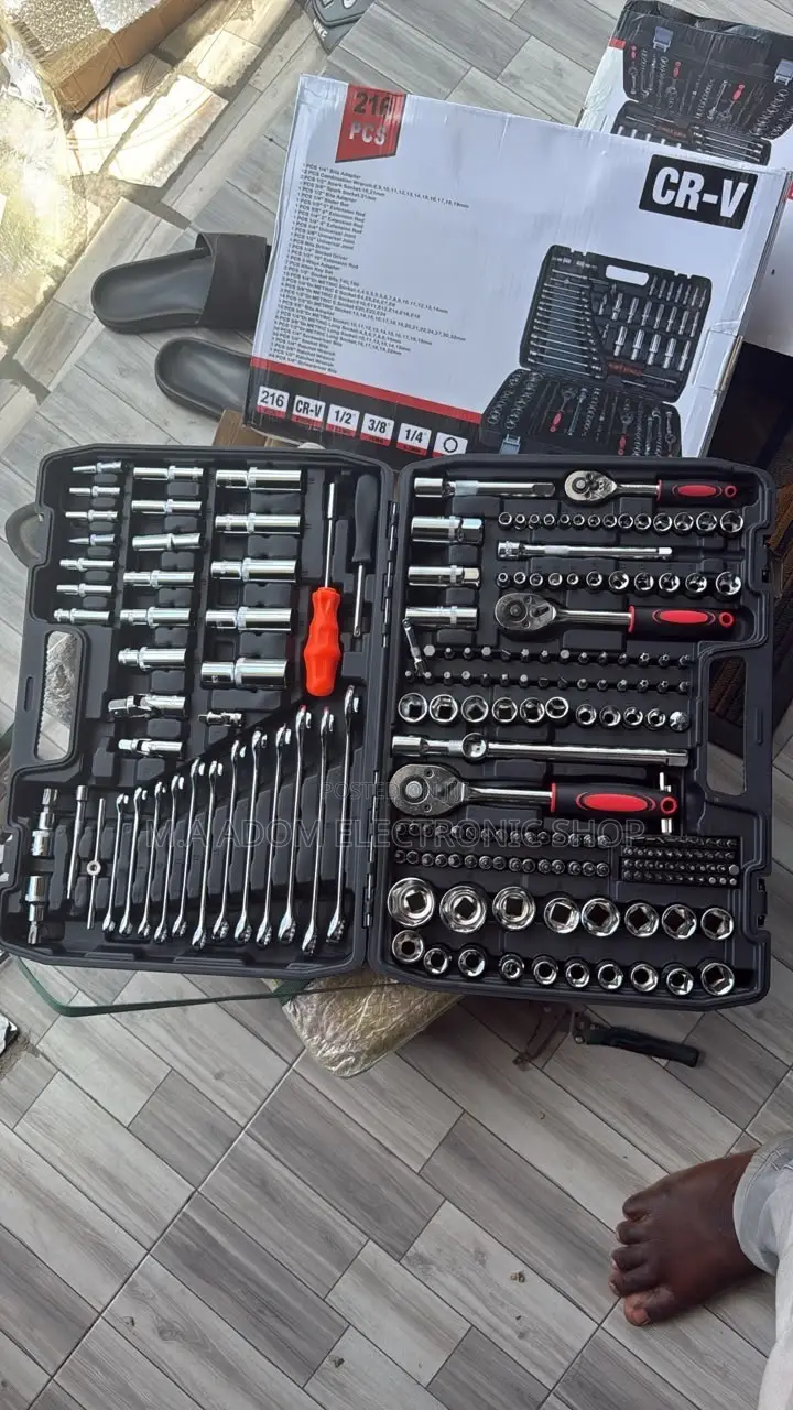 216 PCS Professional Mechanical Tools Box
