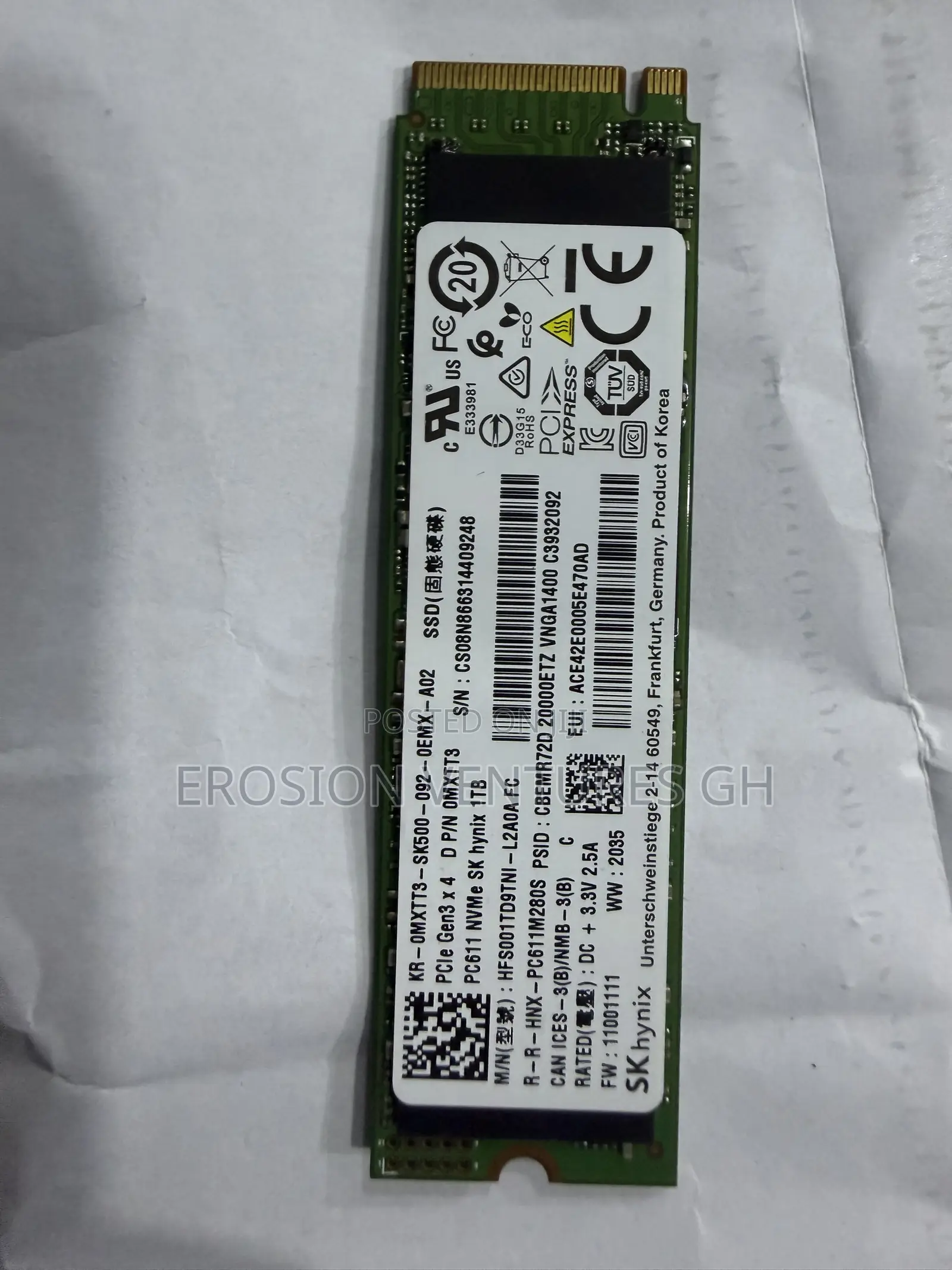 M.2 Drive 1tb