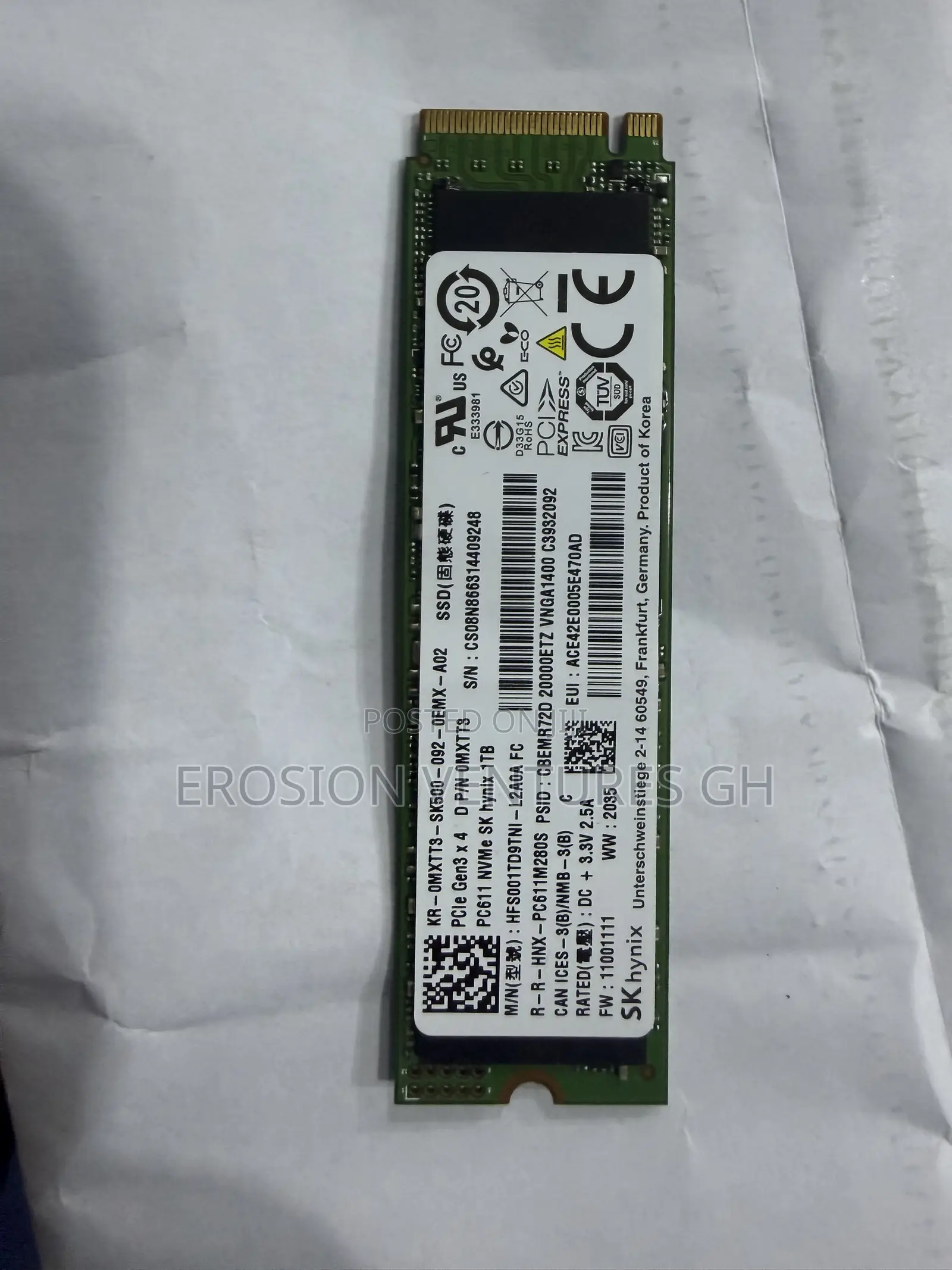 M.2 Drive 1tb