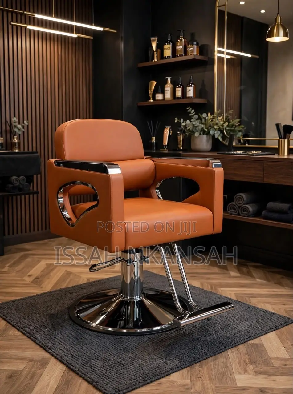 Orange Brown Morden Chair