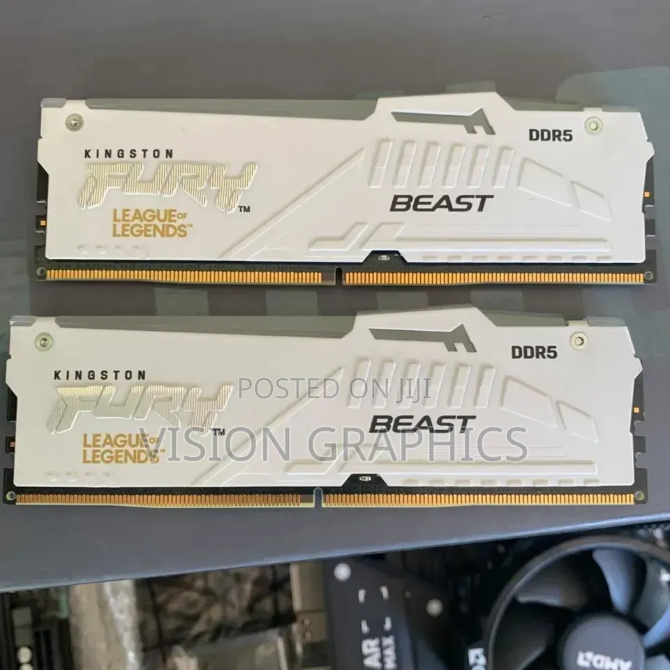 32gb Kingston Hyper Furry Beast League of Legends Ddr5 RGB Ram 6000mhz