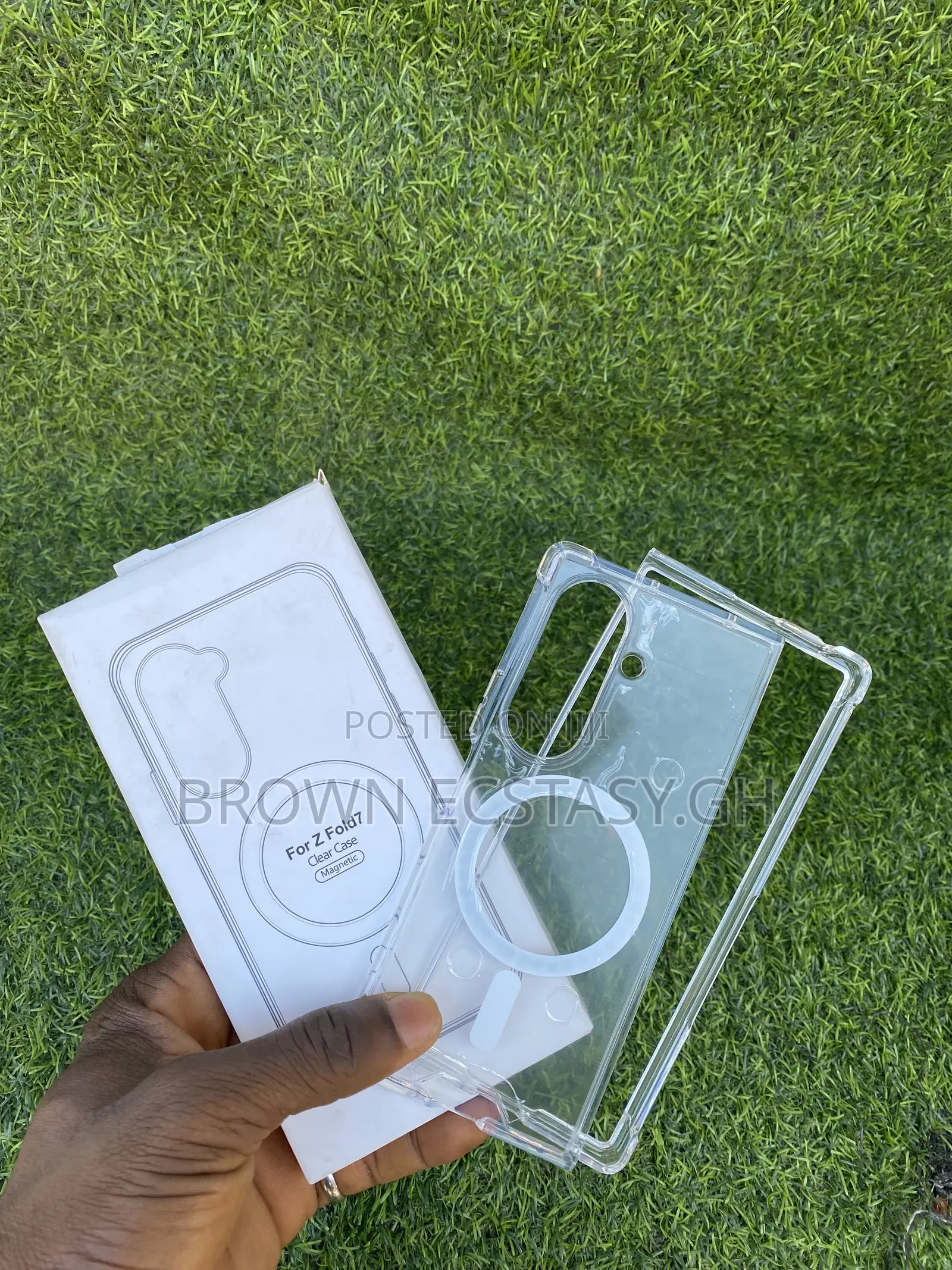 Samsung Galaxy Fold 8 Ultra/ Fold 7 Transparent Case
