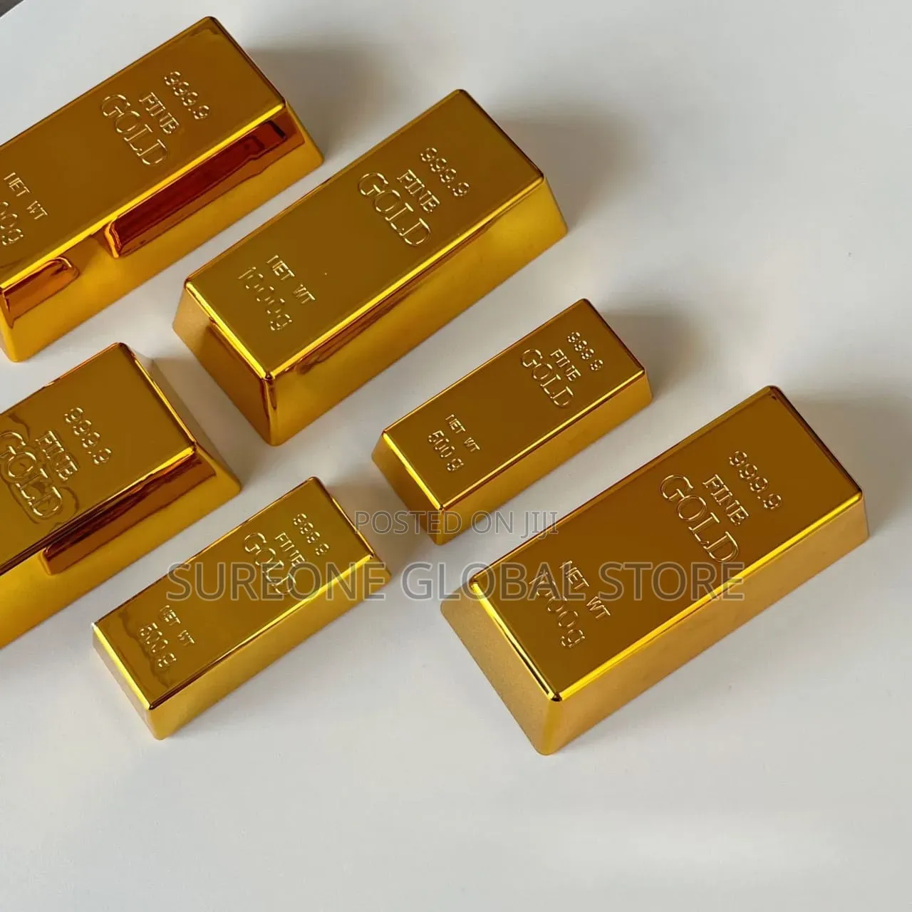 1000gm Gold Bar Props