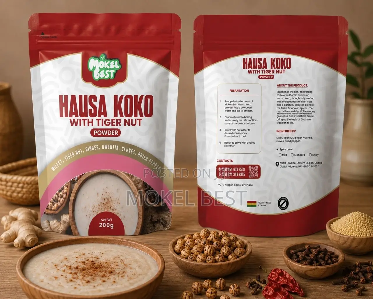 Hausa Koko Infused With Tiger Nut