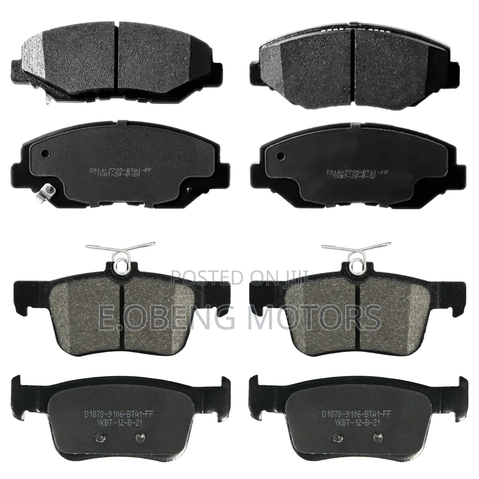 High-Quality Brake Pads for All Cars Available