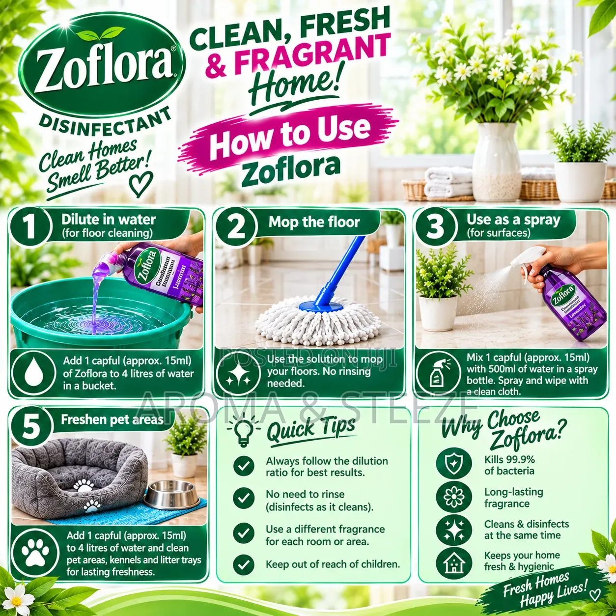Zoflora Disinfectant