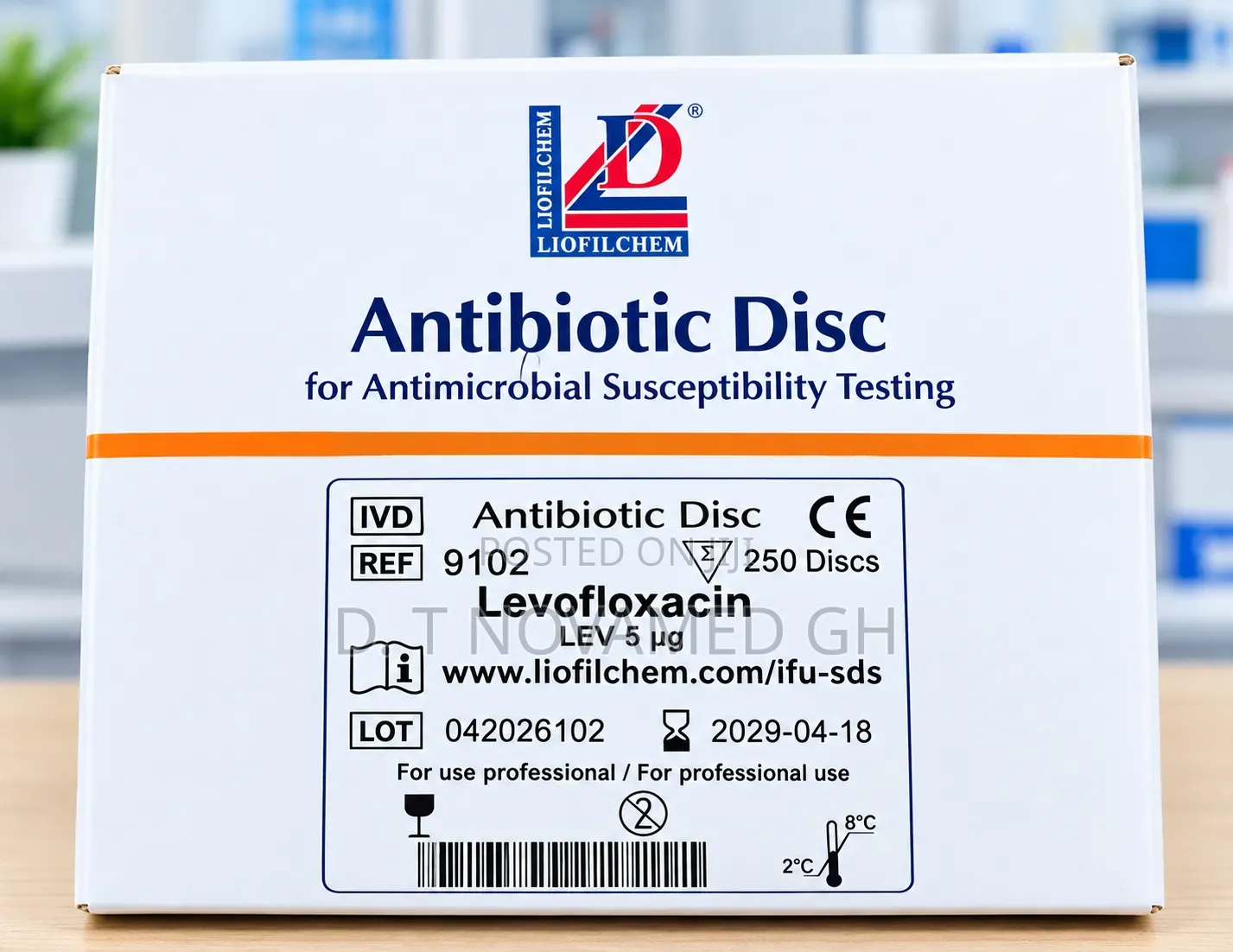 Antibiotic Disc (Levifloxacin LEV 5ug)