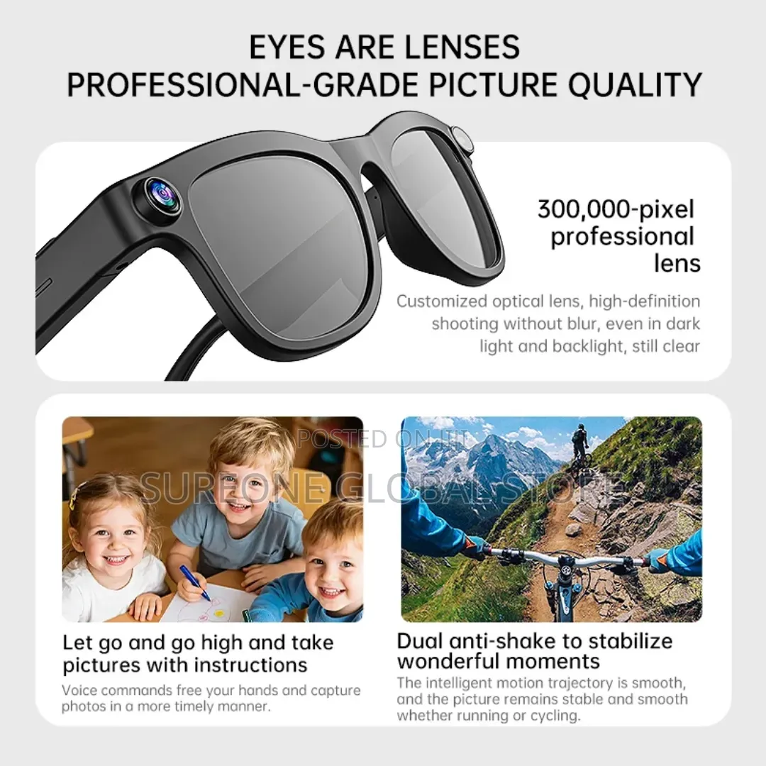 Camera Glasses Video Sunglasses Wifi 1080p
