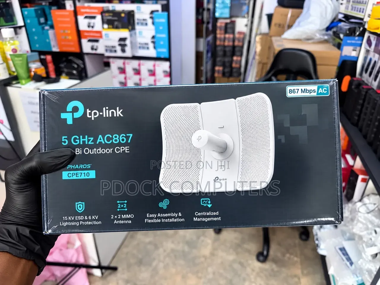 TP-Link CPE710 5GHz AC867 23dBi Outdoor CPE Access Point