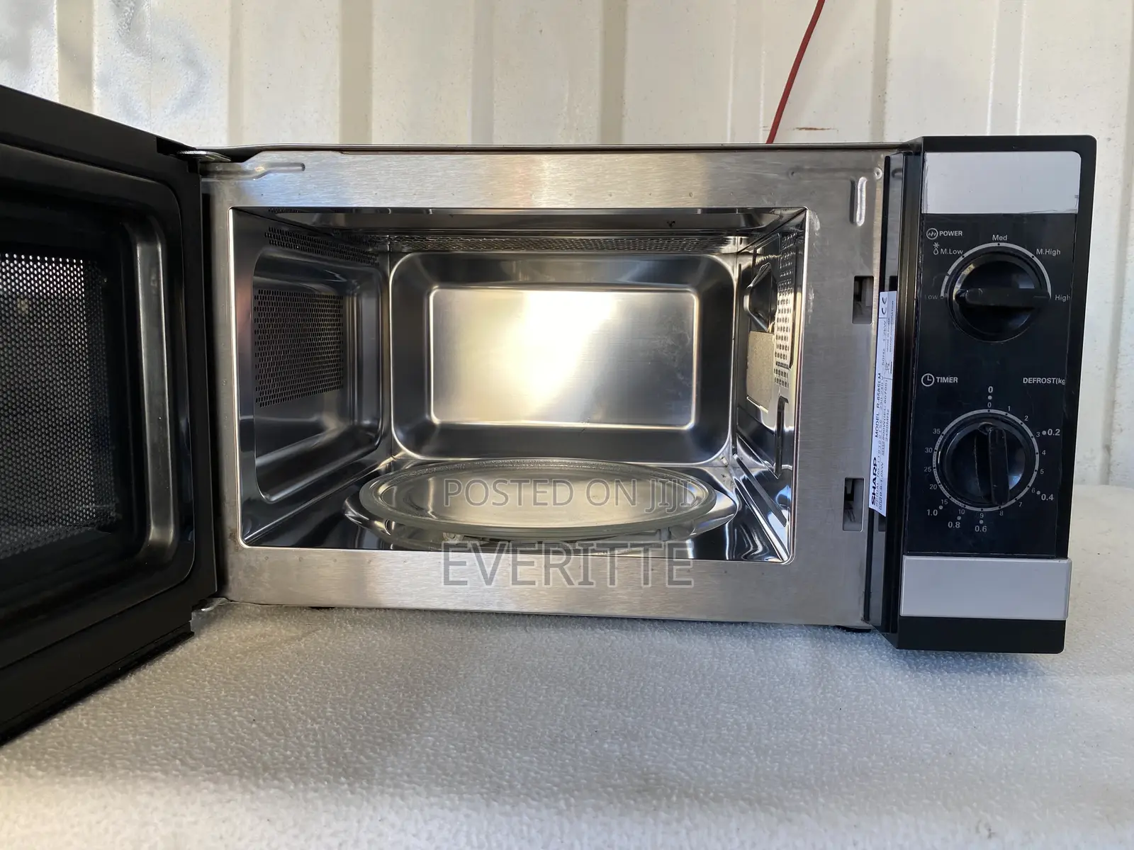 Sharp 20L Solo Microwave – Stainless Steel Inside (Kokomlemle)