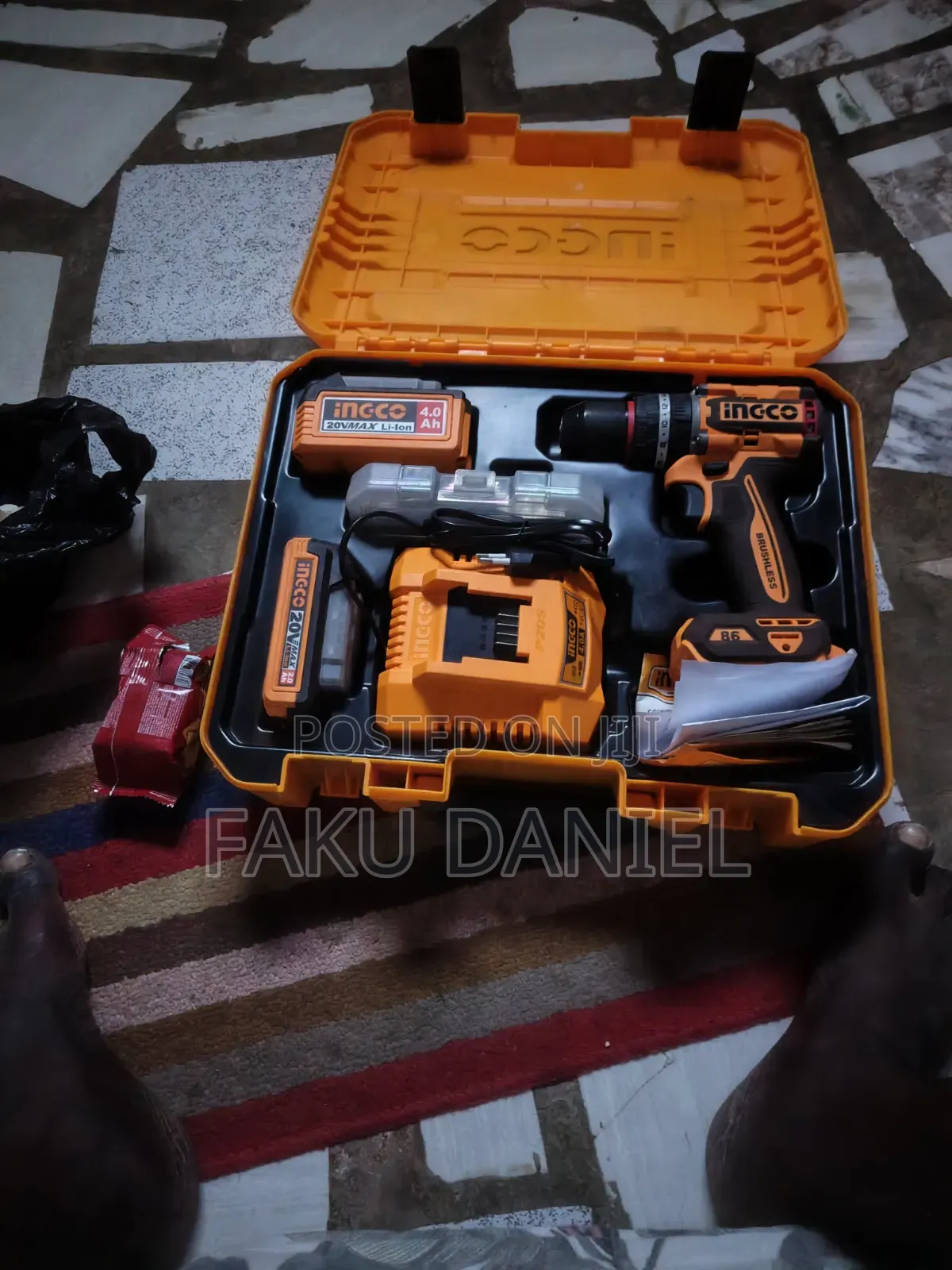 Ingco Cordless Drill Machine