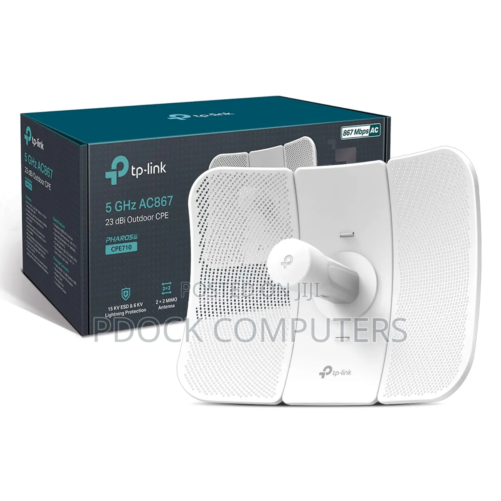 TP-Link CPE710 5GHz AC867 23dBi Outdoor CPE Access Point