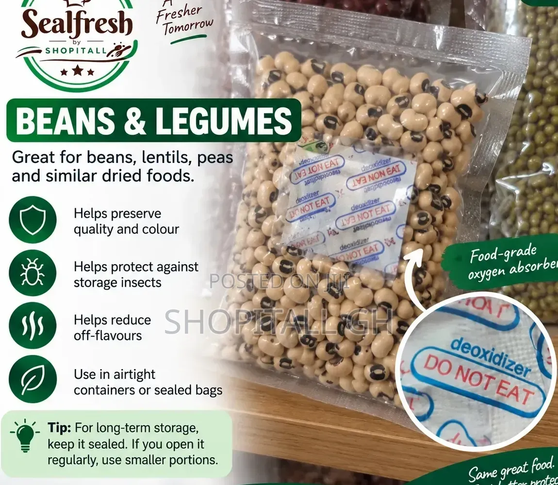 Food Grade Oxygen Absorbers - Maintains Freshness in Foods