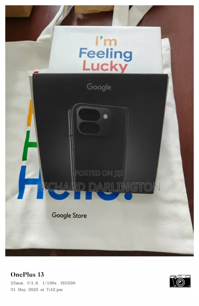 New Google Pixel 9 Pro Fold 256 GB Black