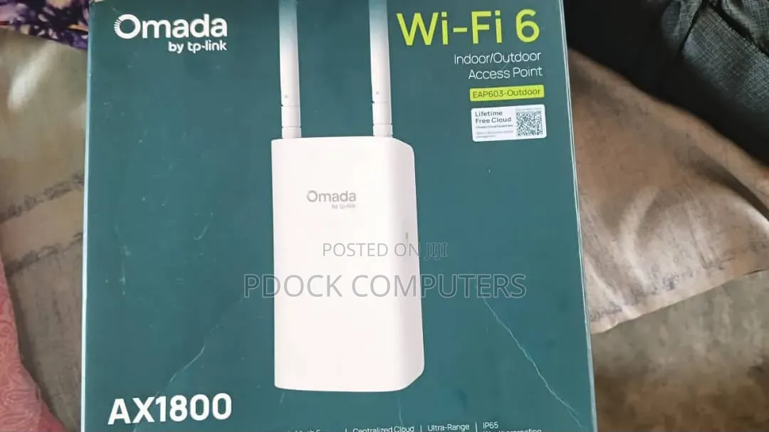TPLink Omada WiFi 6 AX1800 Dual Band Access Point EAP603-Outdoor