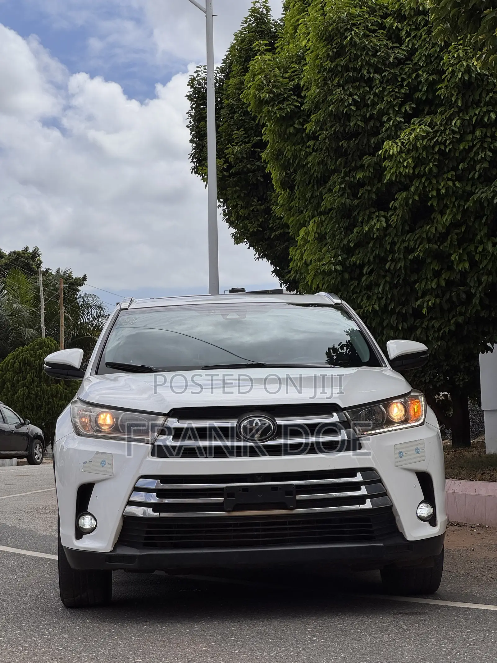 Toyota Highlander Limited Platinum 2019 White