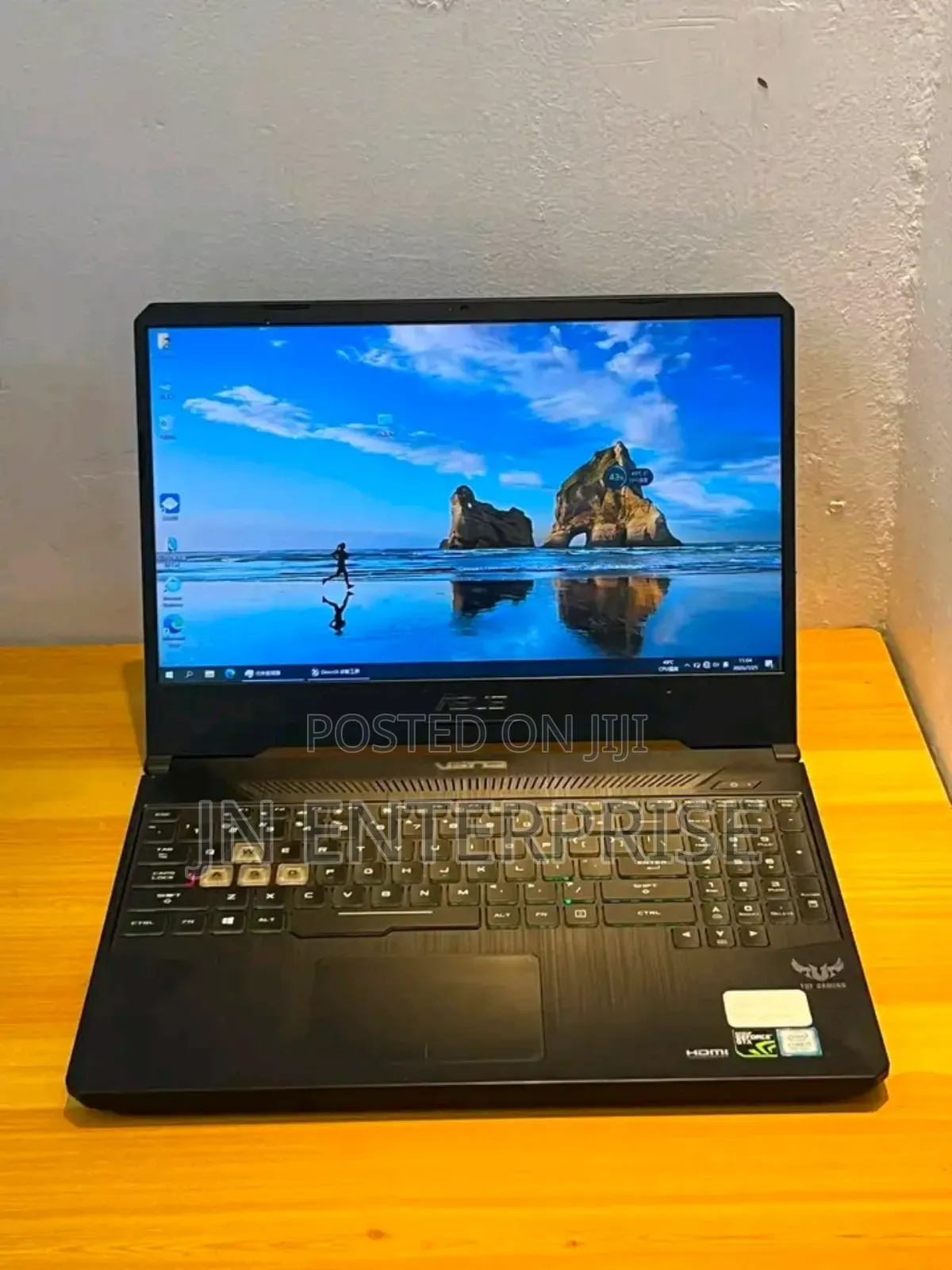 New Laptop Asus TUF Gaming FX504 8GB Intel Core i7 SSD 512GB