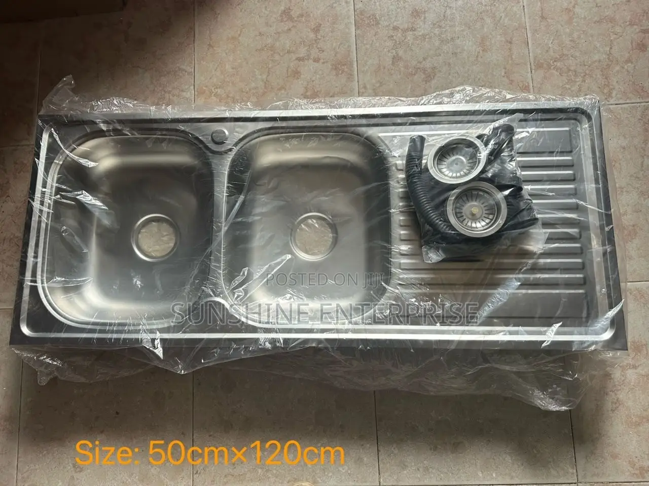 Double Blow Kitchen Sink-Stainless