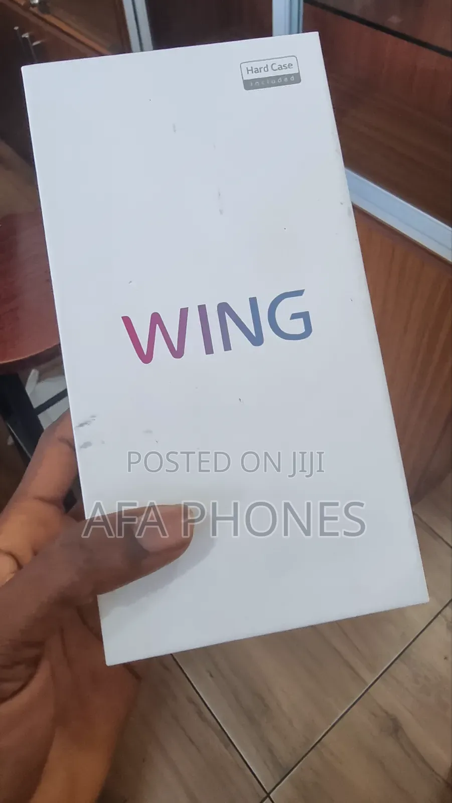New LG Wing 5G 256 GB Black