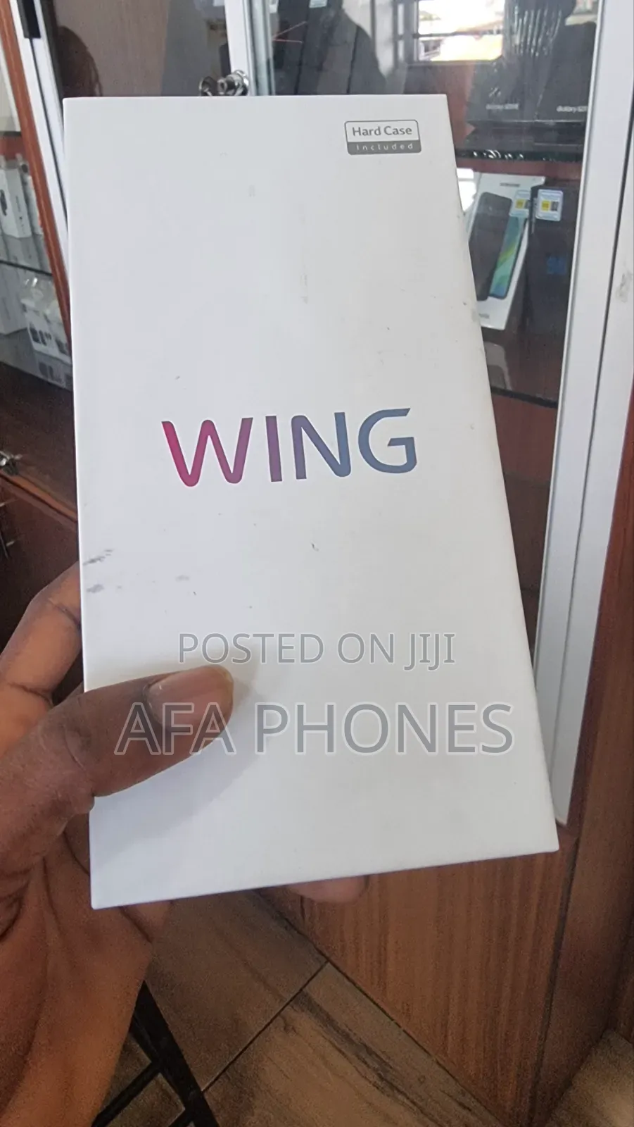 New LG Wing 5G 256 GB Black