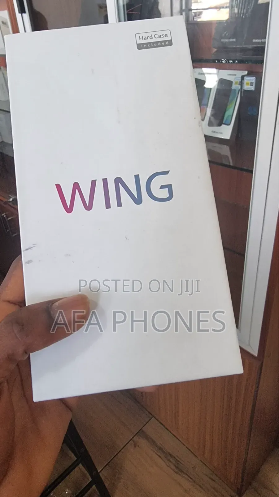 New LG Wing 5G 256 GB Black