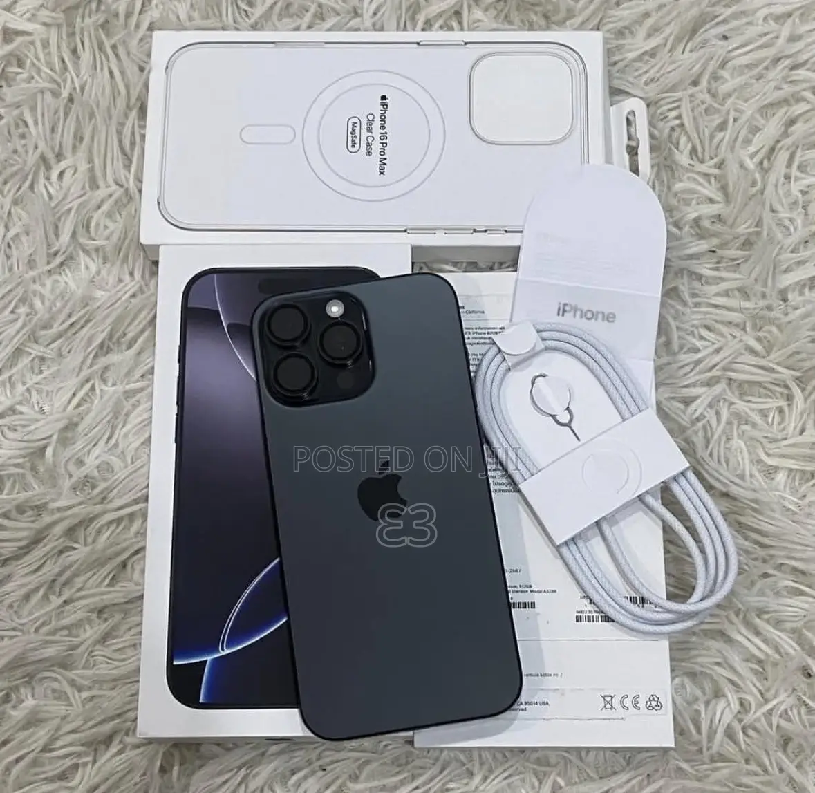 Apple iPhone 16 Pro Max 512 GB Black