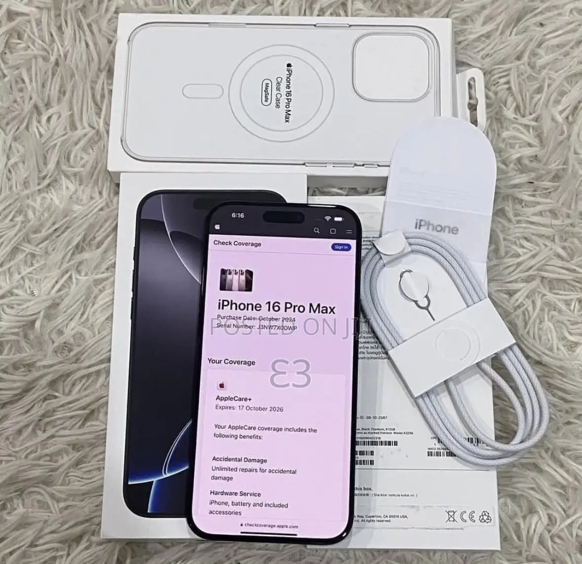 Apple iPhone 16 Pro Max 512 GB Black