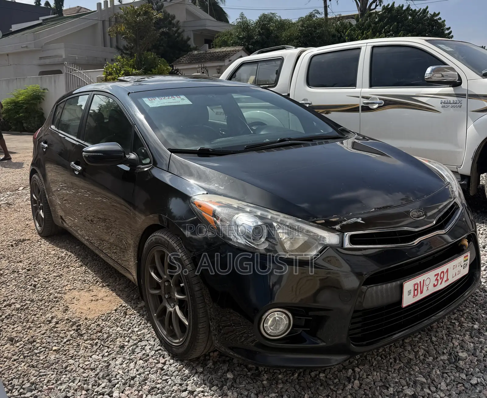 Kia Forte SX Hatchback 2016 Black