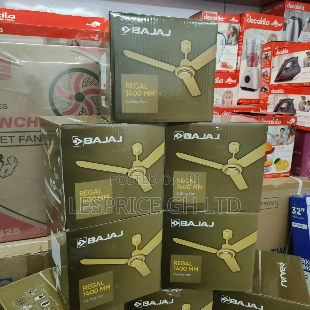 Everyday Is Promo Day on Our Flawless 1400mm Bajaj Ceiling Fan