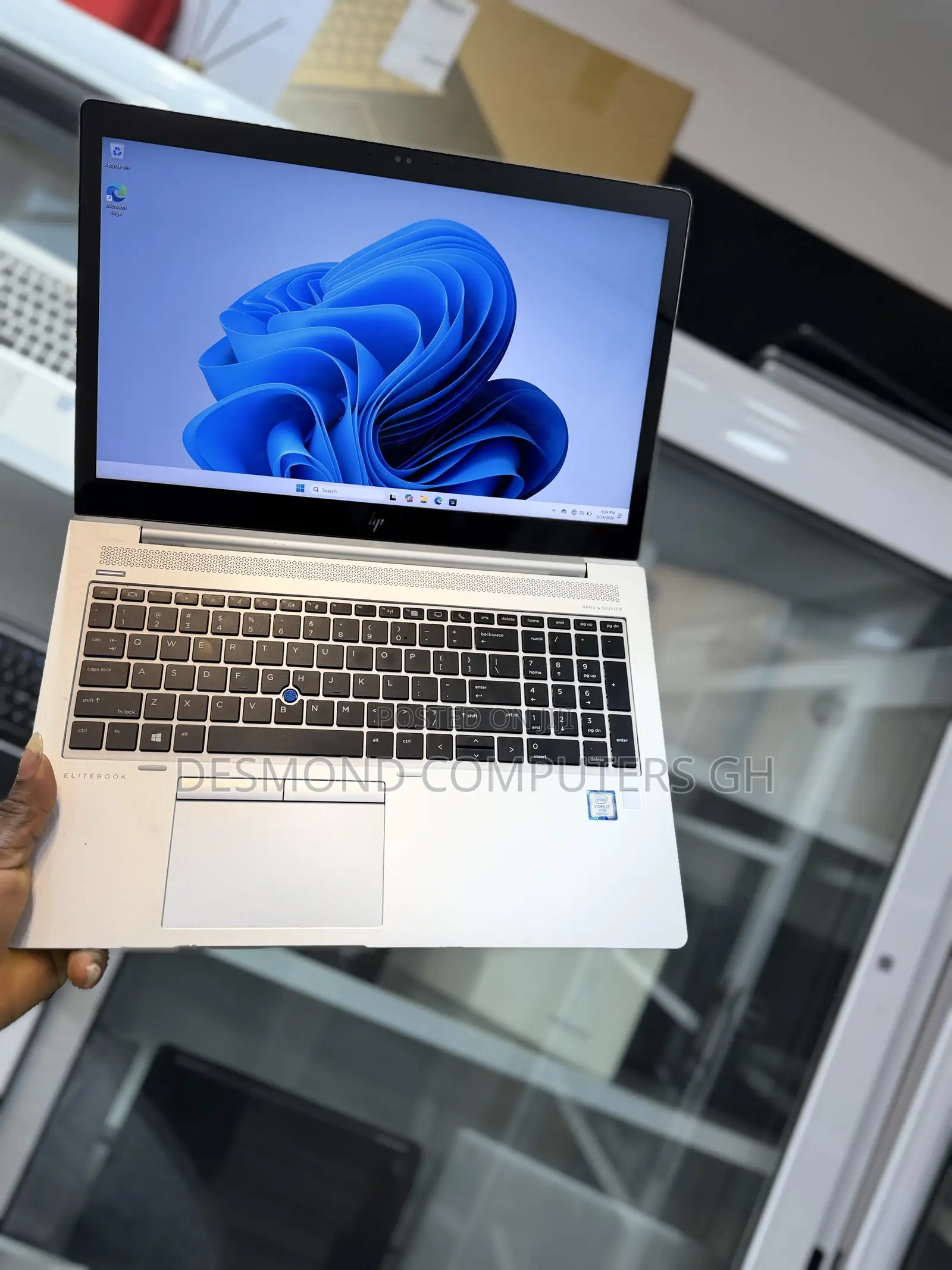Laptop HP EliteBook 850 G5 8GB Intel Core i7 SSD 256GB