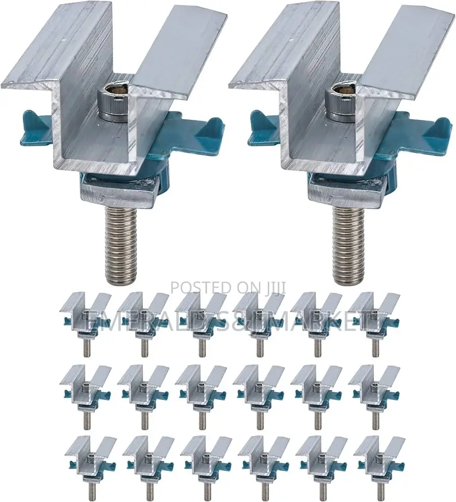 Solar Mid and End Clamps