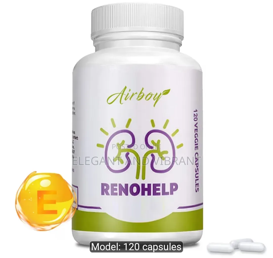 Renohelp Capsules - With Vitamin E, B6 Red Bilberry-Advanced Herbal