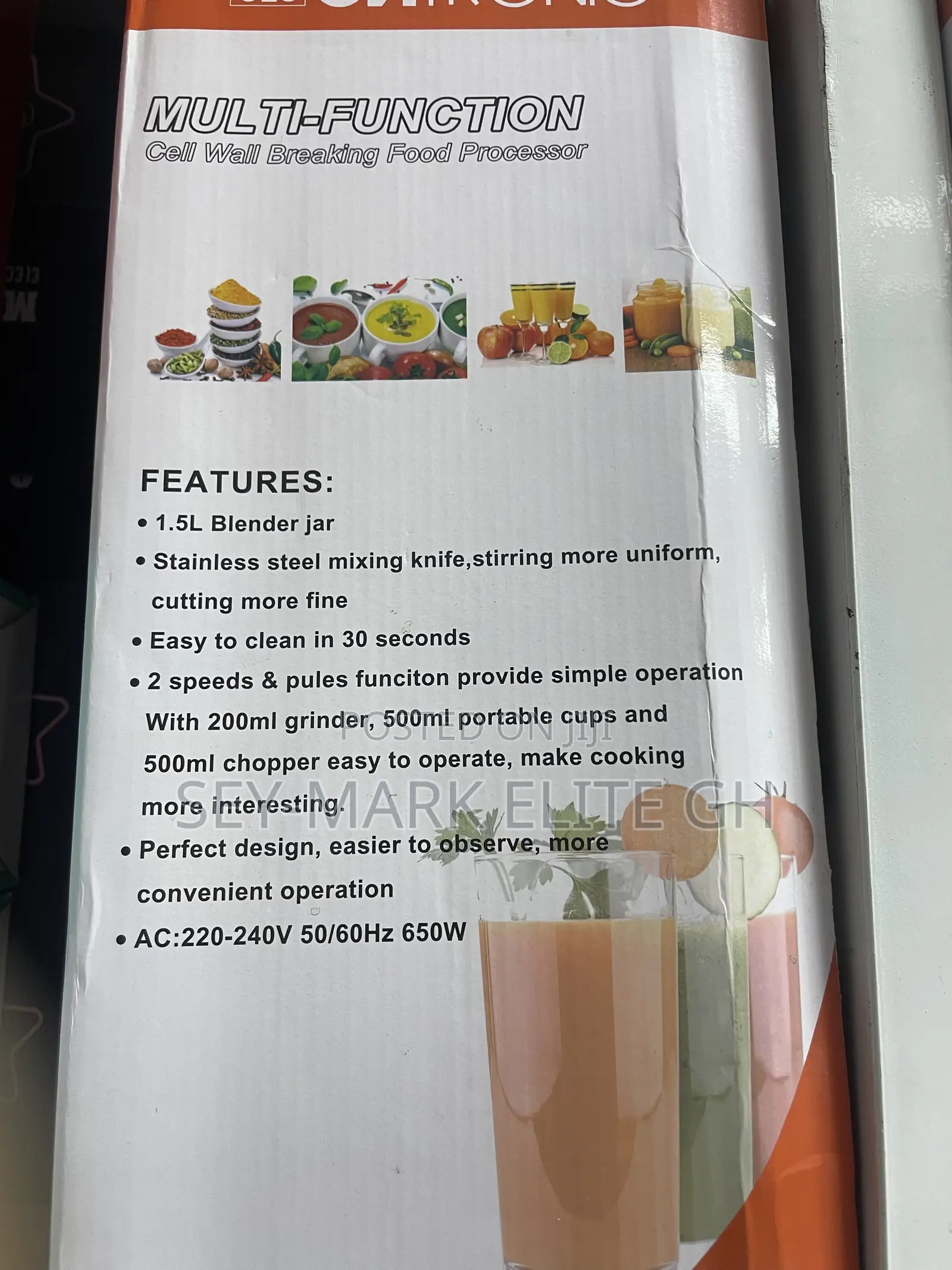 1.5L Cntronic Multifunctional Blender
