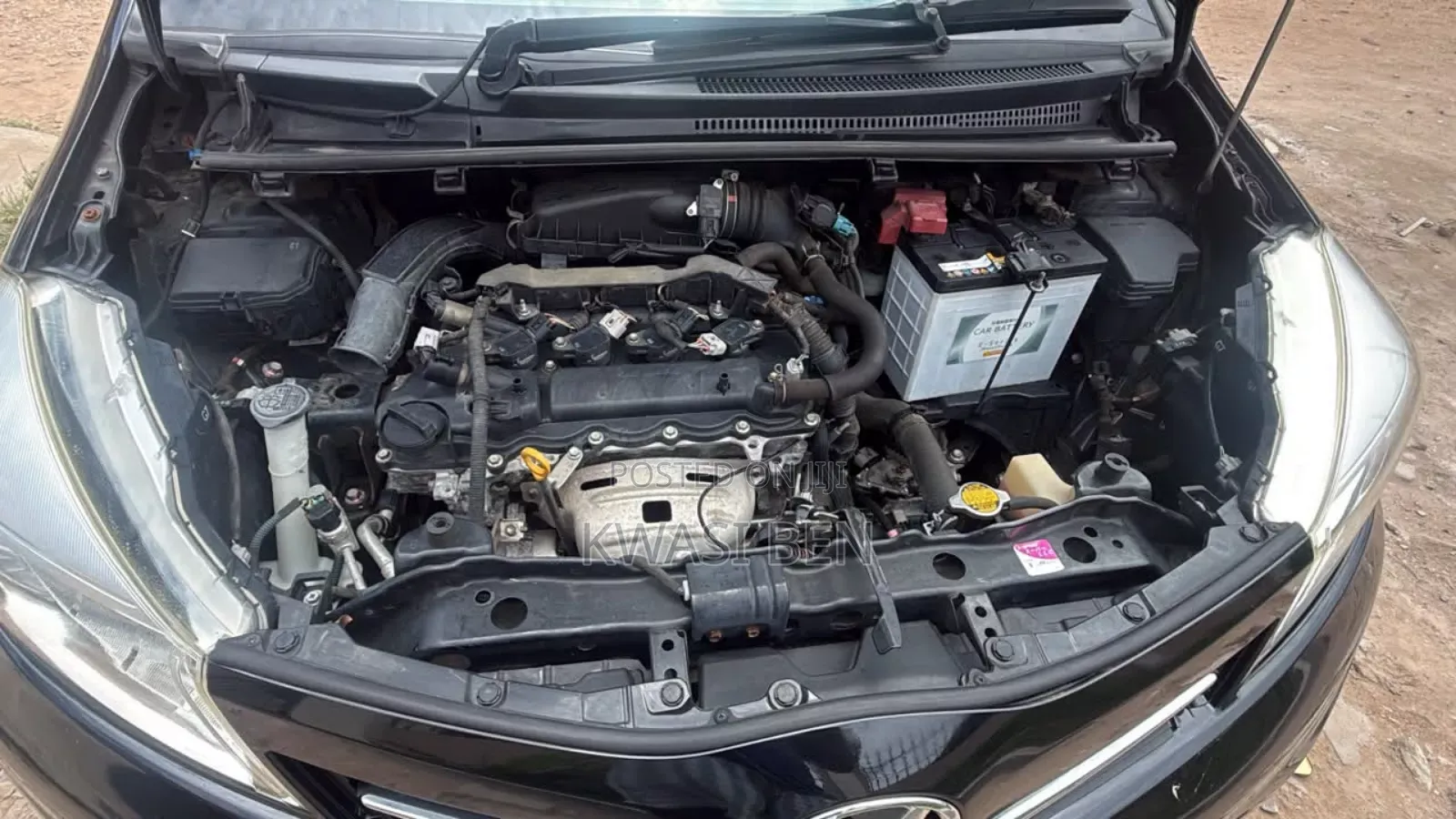 Toyota Vitz 2012 Black