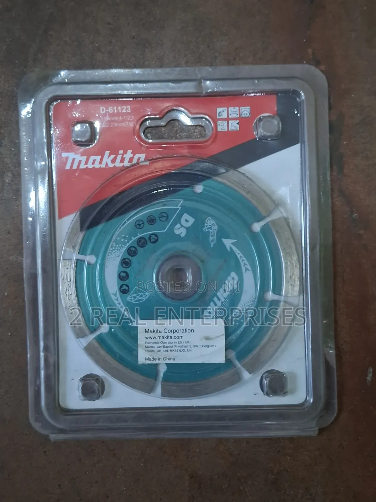 Makita D-61123 115mm Segmented Diamond Cutting Blade
