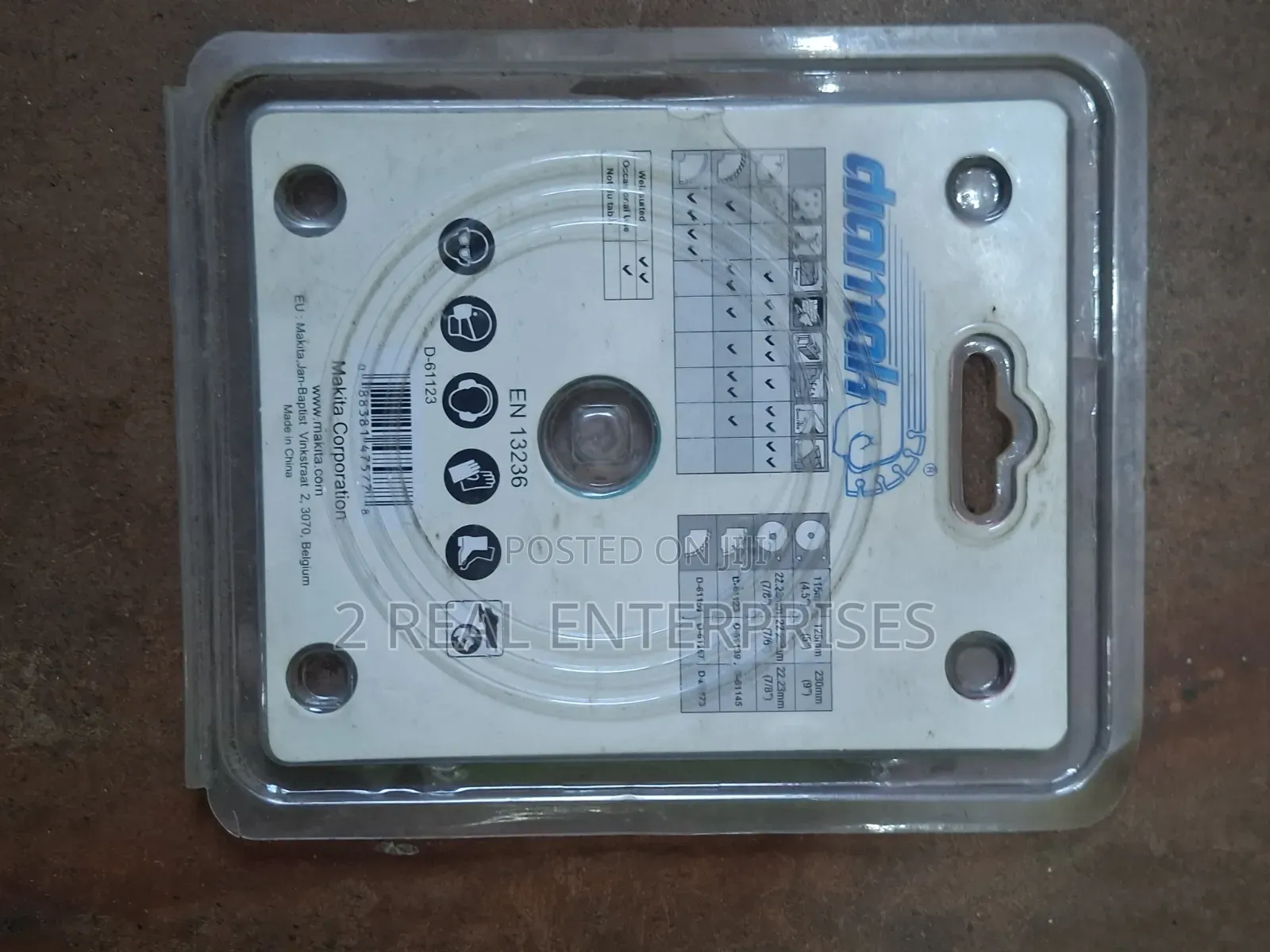 Makita D-61123 115mm Segmented Diamond Cutting Blade