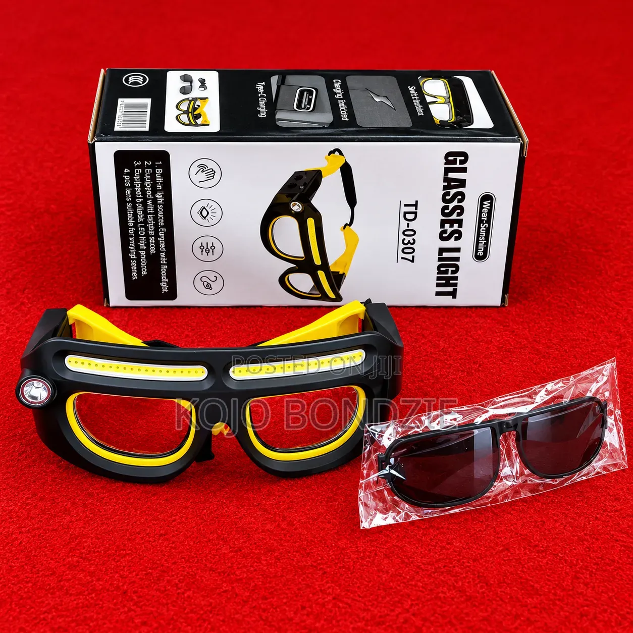 LED Safety Glasses