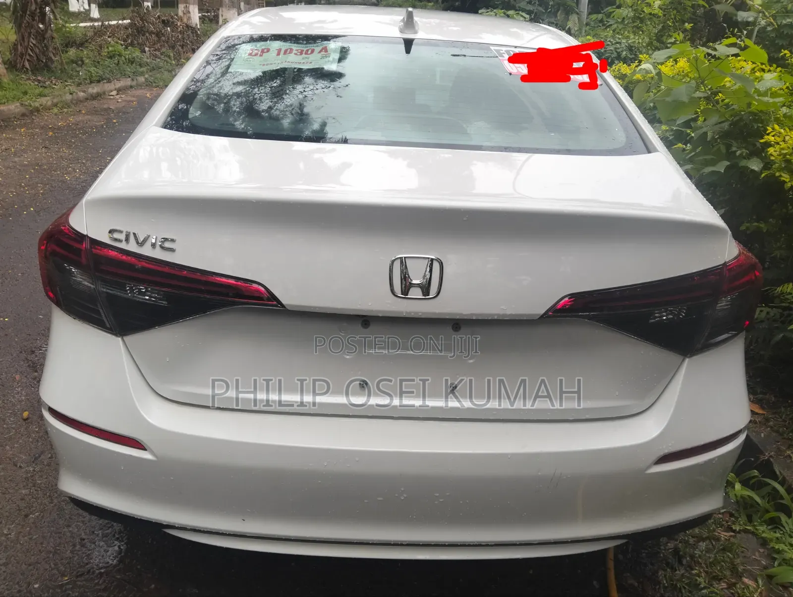 Honda Civic EX CVT 2024 White