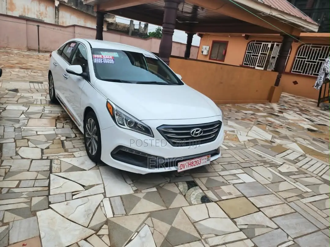 Hyundai Sonata SE 4dr Sedan (2.4L 4cyl 6A) 2015 White