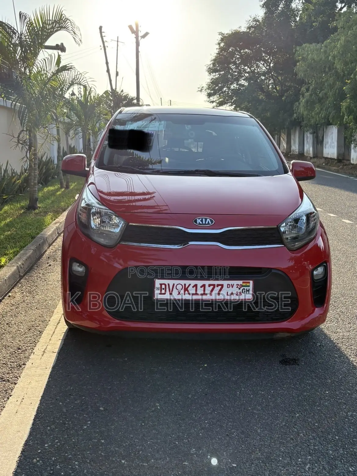 Kia Morning 2018 Red