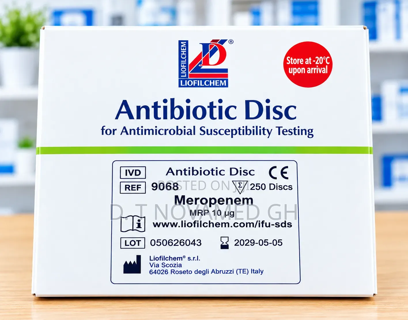 Antibiotic Disc ( Meropenem MRP 10ug)