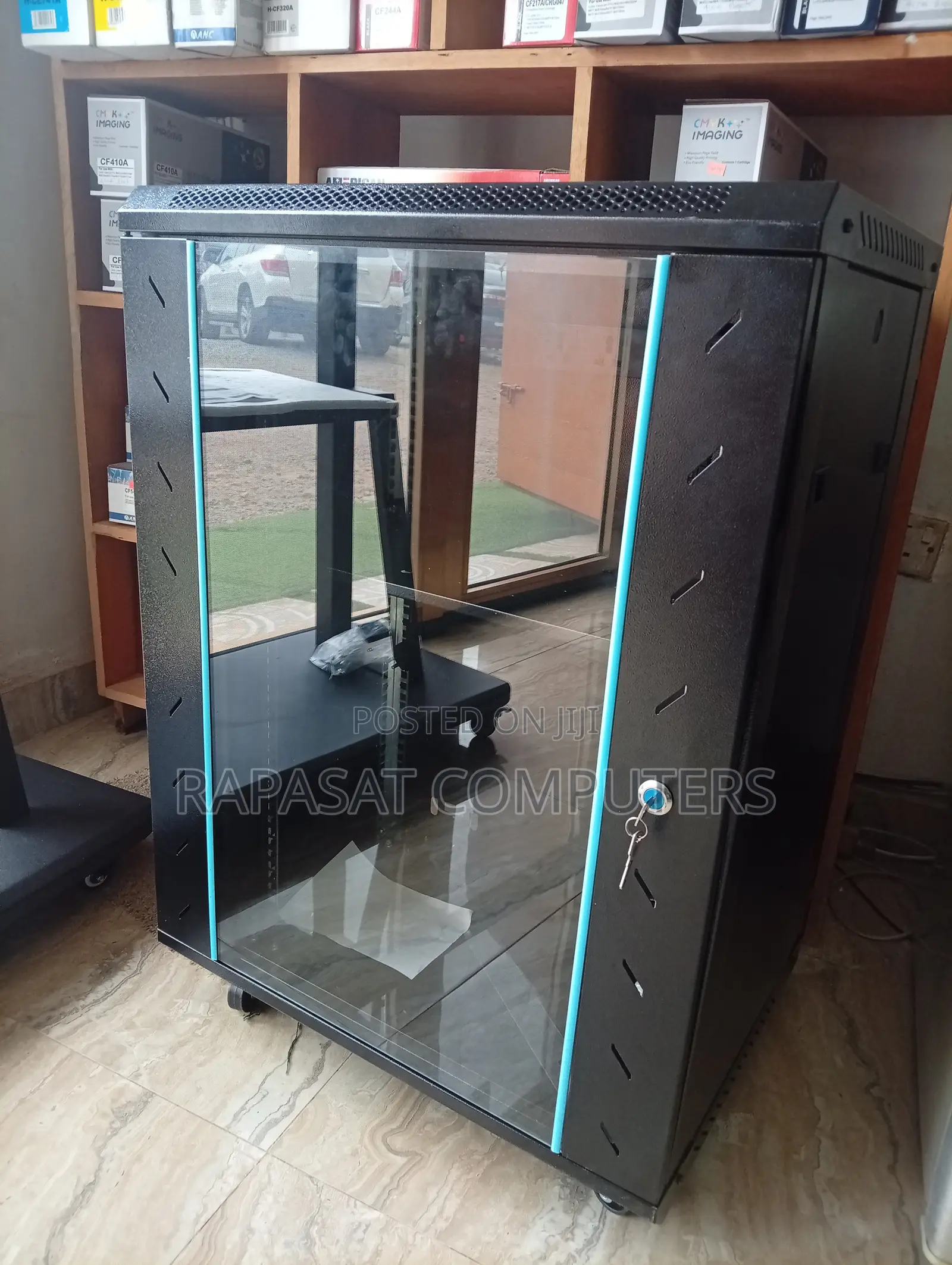 15u Network Rack With Fan,pdu Tray(600*450mm)