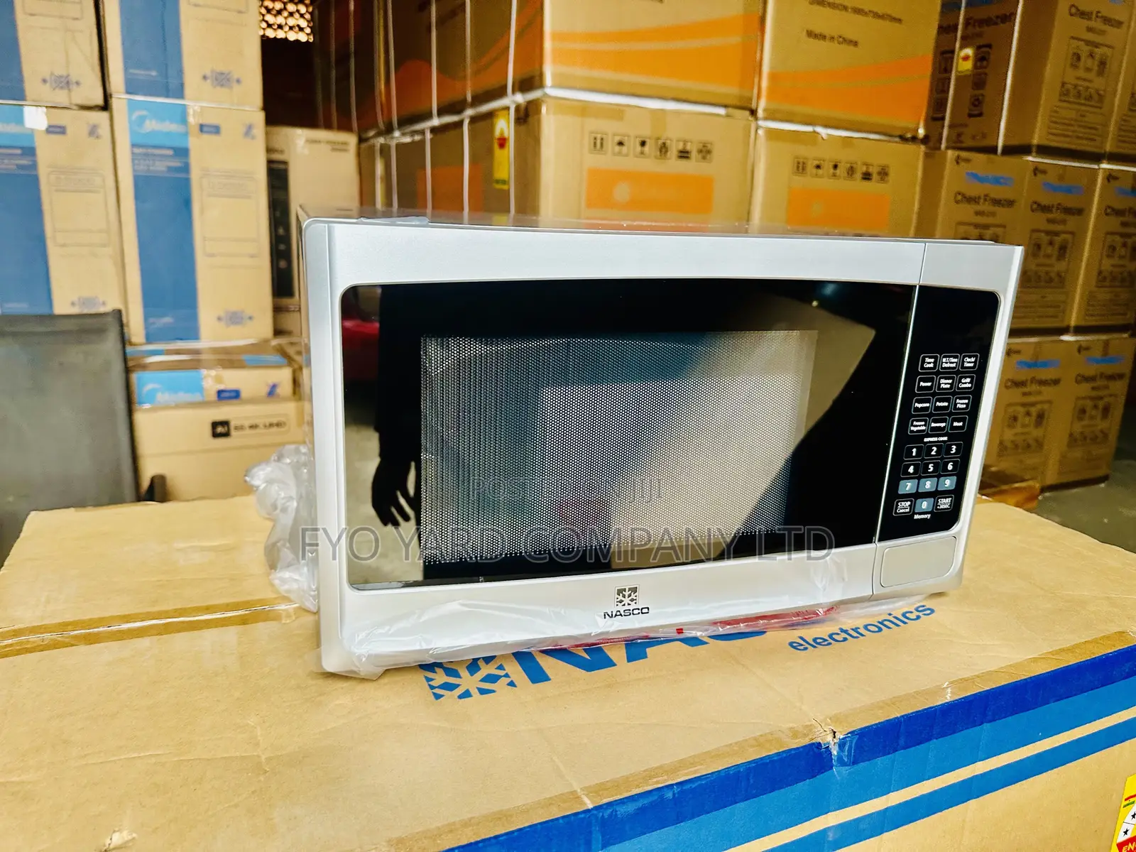 Multi Purpose Nasco Level 5 Digital 20Liters Microwave Plus Grill