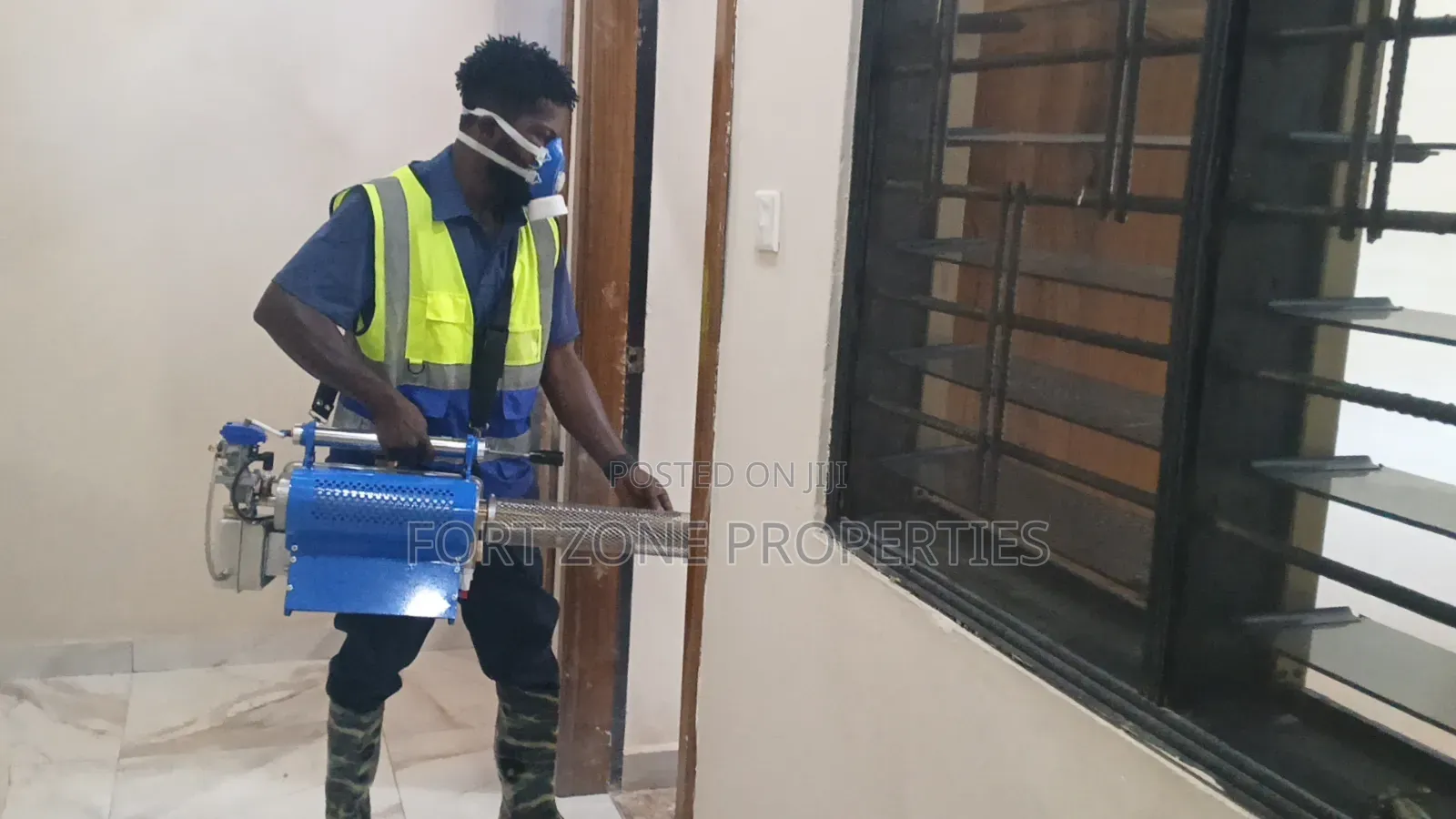 First Run Fumigation With Cleantex