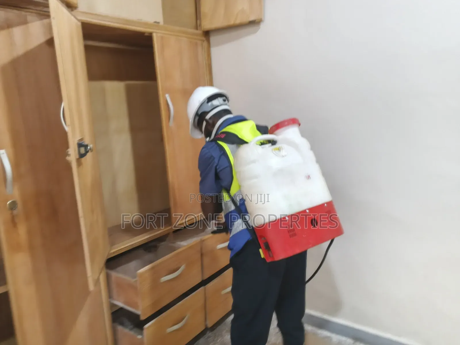 First Run Fumigation With Cleantex