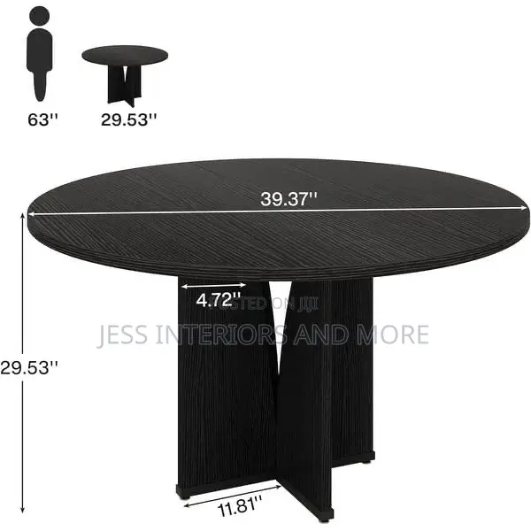 Round Dining Table, for 4 People
